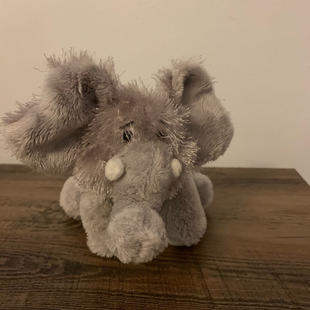 Webkinz Elephant HM007 Retired Gray Plush